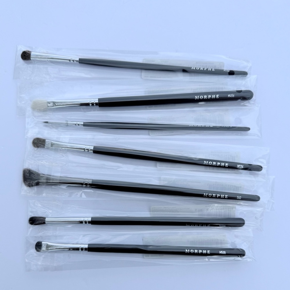 Morphe Professional Brush Collection - Black and Silver